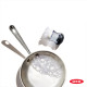 Brosse à vaisselle ronde distributrice de savon avec support