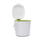 Bac à compost de cuisine blanc 2,8 L - reconditionné